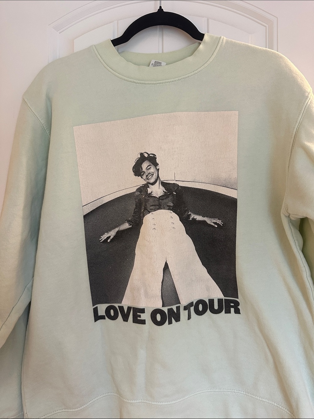 Love On Tour Graphic Sweatshirt - Mint - Harry Styles Official Merch